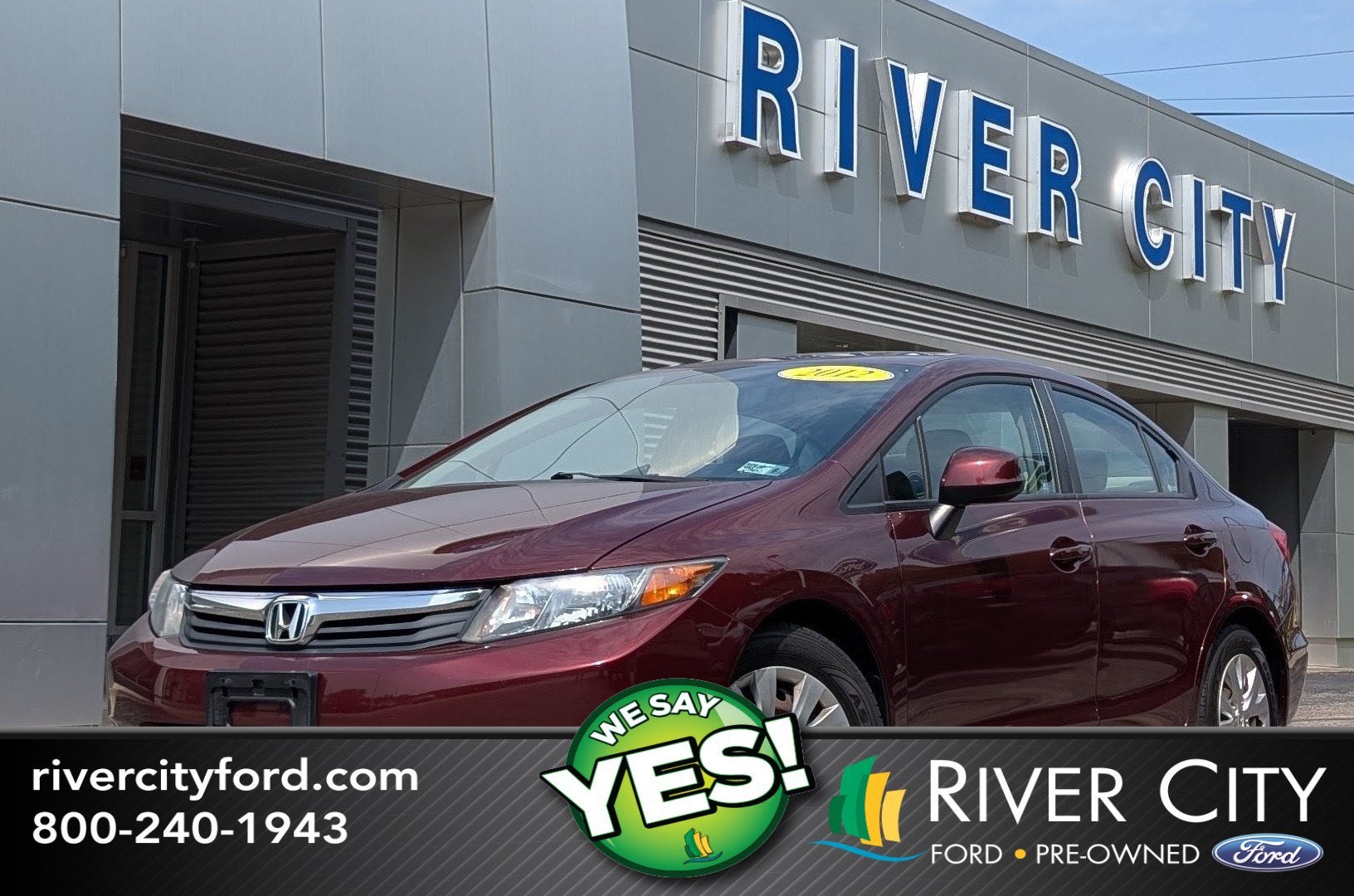2012 Honda Civic Sdn LX