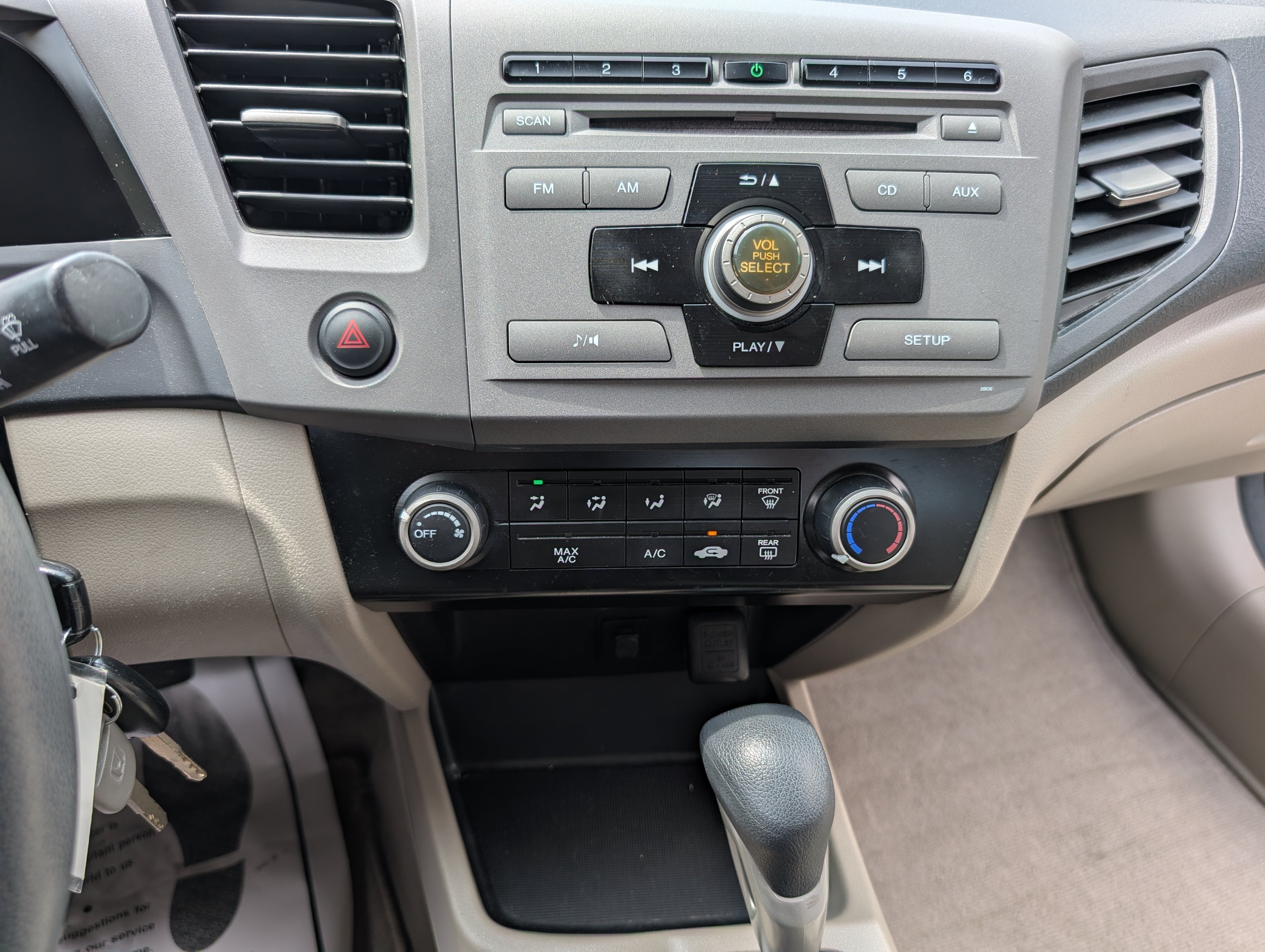 2012 Honda Civic Sdn LX